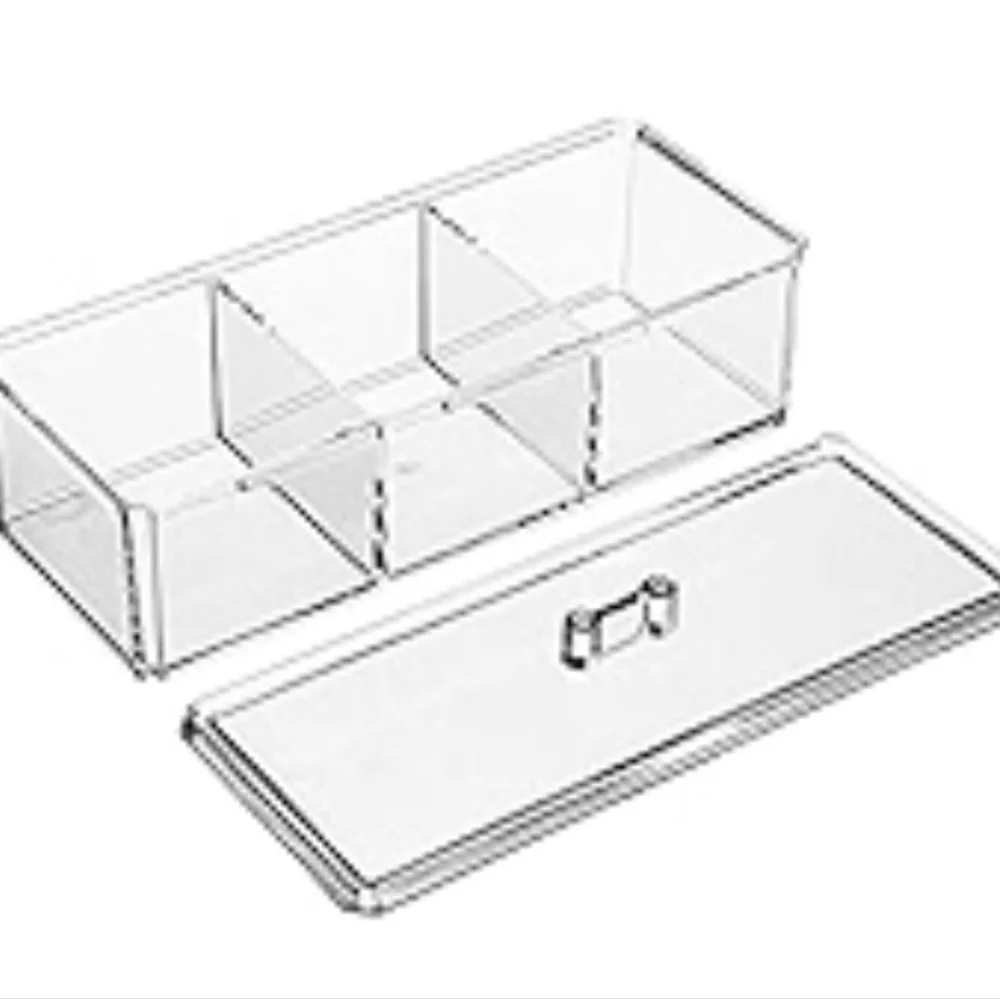 3 compartments storage